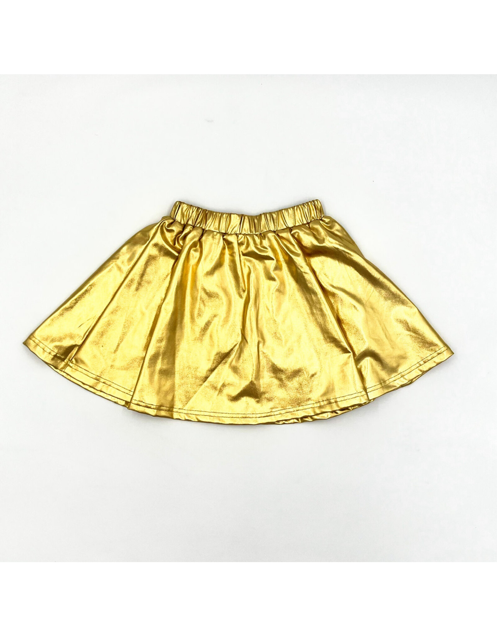Blended Spirit- Gold Metallic Skirt