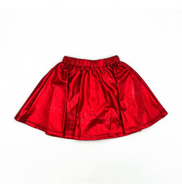 Blended Spirit Blended Spirit- Red Metallic Skirt