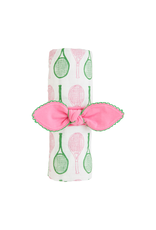Mudpie Mud Pie- Girl Tennis Swaddle & Headband