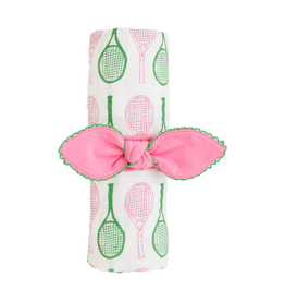 Mudpie Mud Pie- Girl Tennis Swaddle & Headband