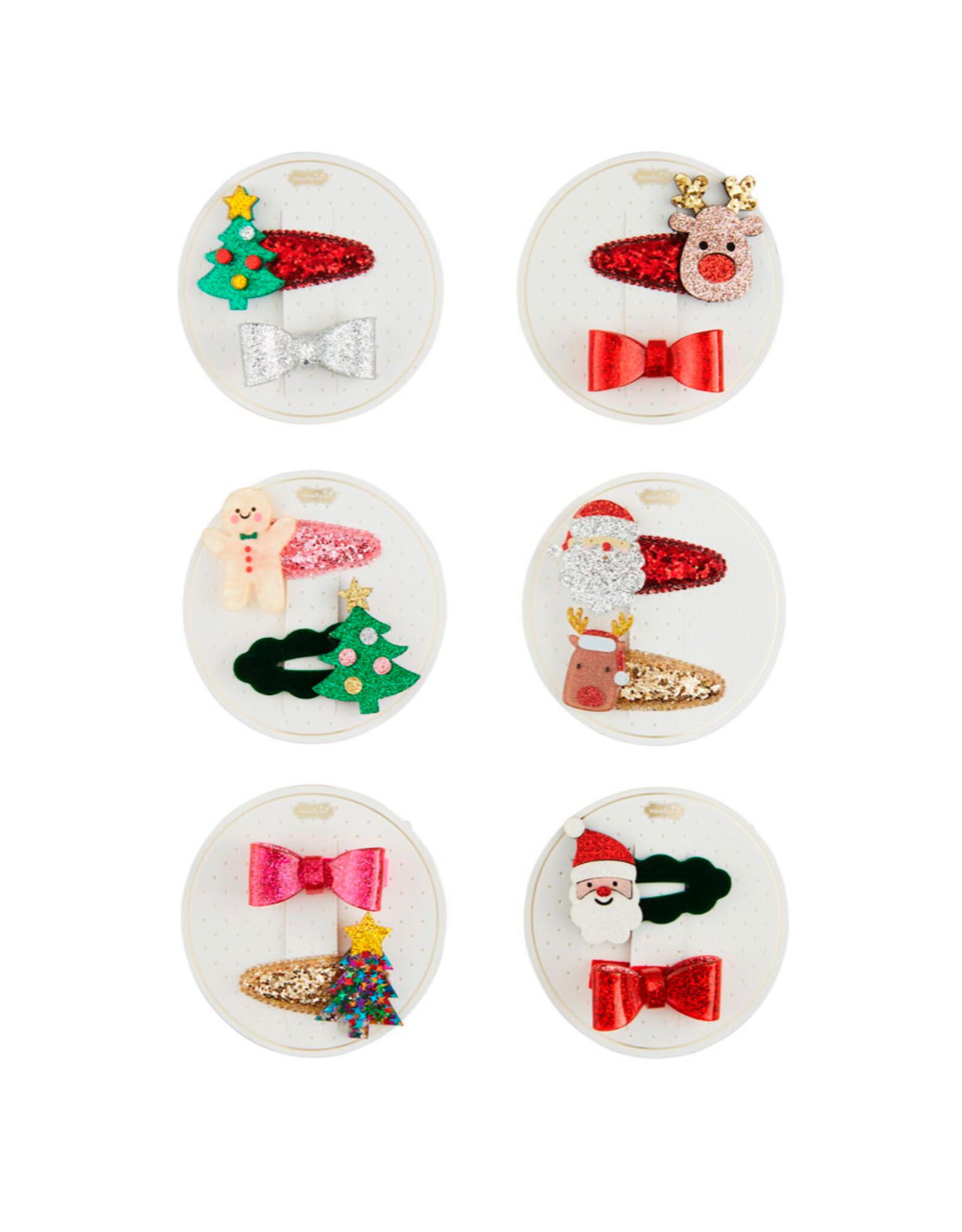 Mudpie Mud Pie- Christmas Hair Clips