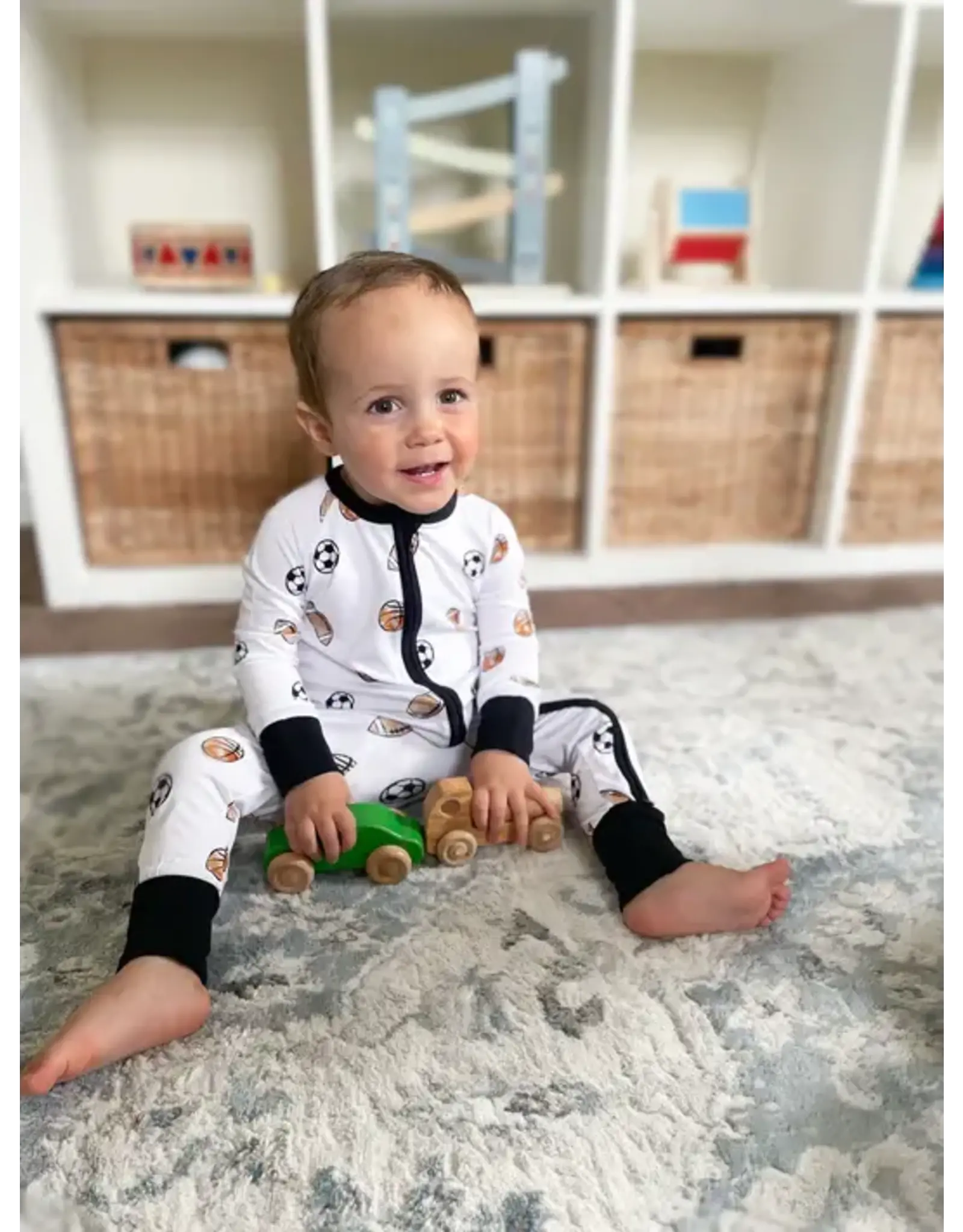 Jensen's Jammies Jensen's Jammies- Dream Team Zippy