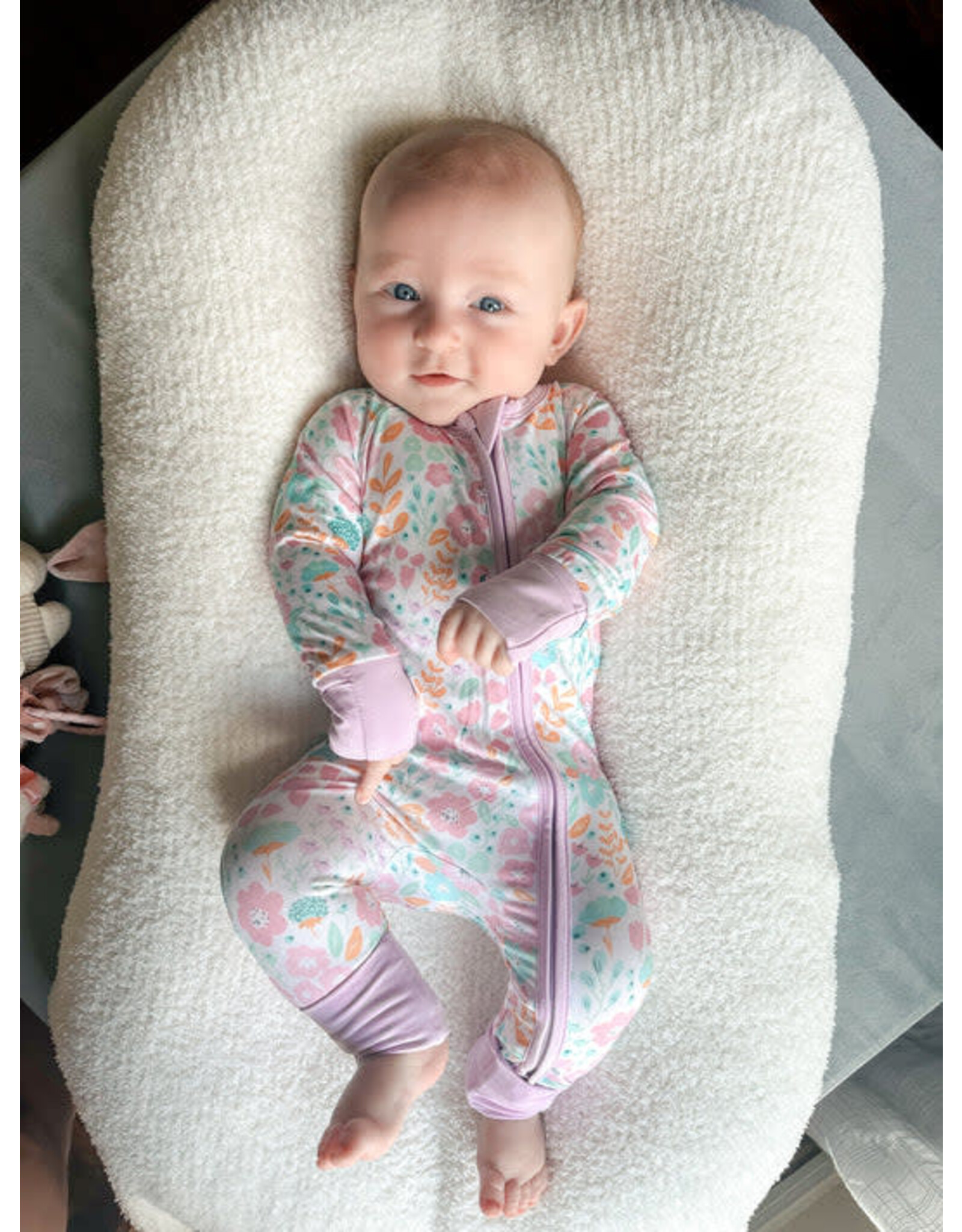 Jensen's Jammies Jensen's Jammies- Baby Blooming Zippy