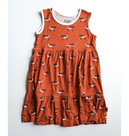 Southern Slumber Southern Slumber- Longhorn Bamboo Tiered Twirl Dress