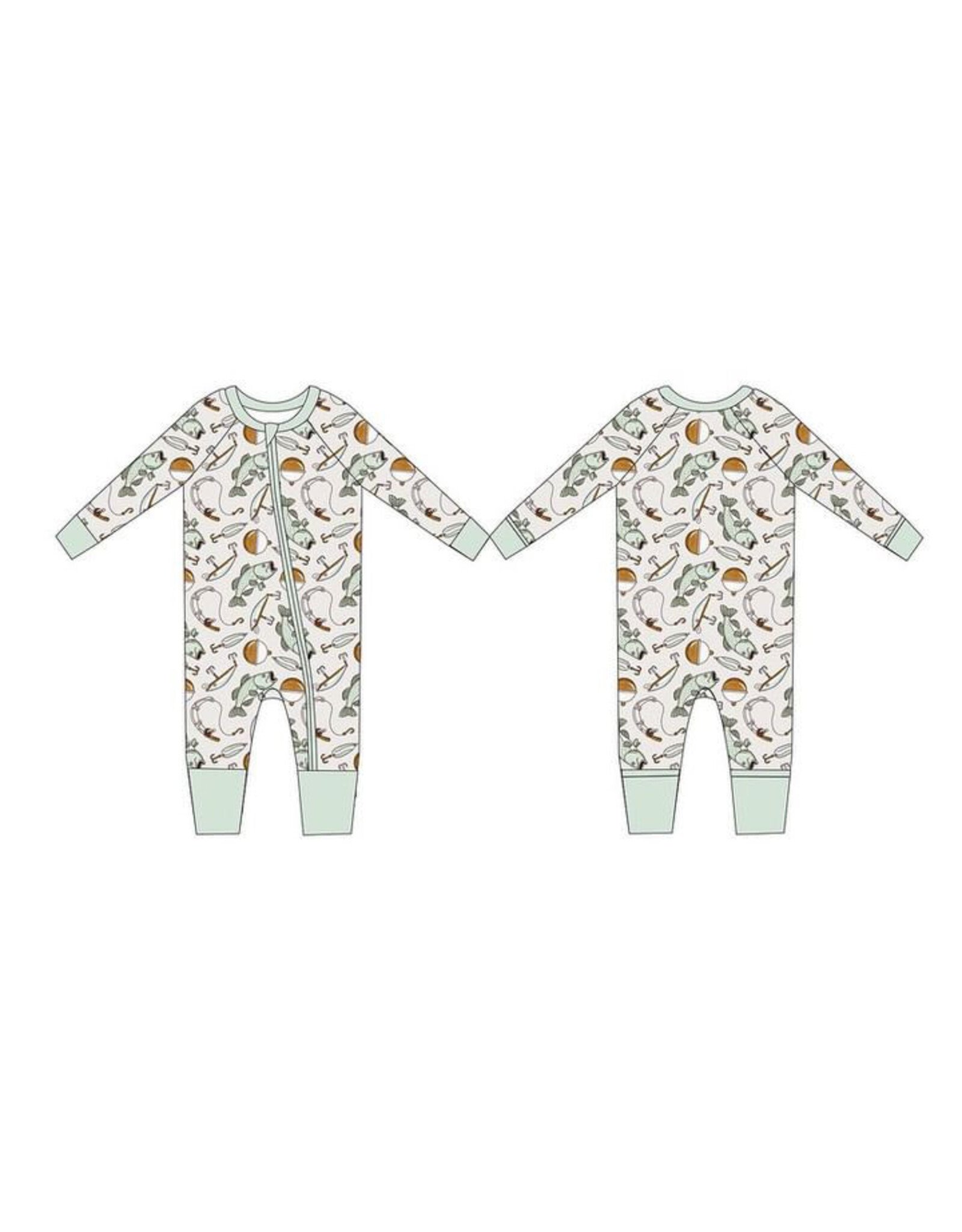 Jensen's Jammies Jensen Jammies- Cast Away Zippy