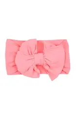 Ruffle Butts Ruffle Butts- Bubblegum Pink Big Bow Headband