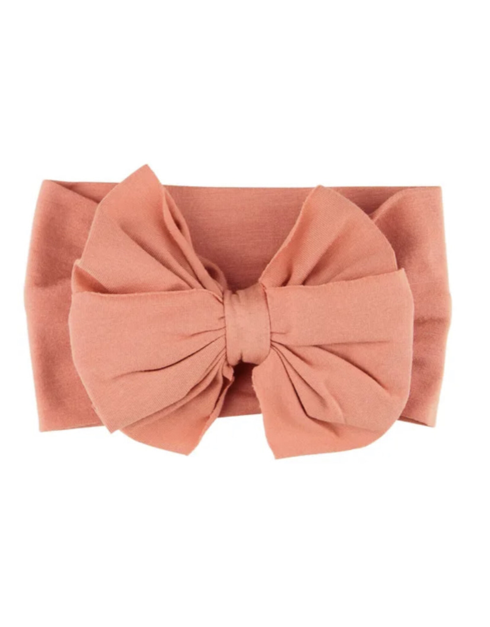 Ruffle Butts Ruffle Butts- Terra Cotta Big Bow Headband