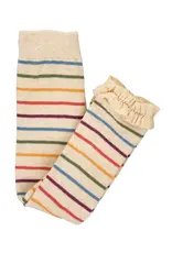Ruffle Butts Ruffle Butts- Countryside Rainbow Stripe Footless Ruffle Tights