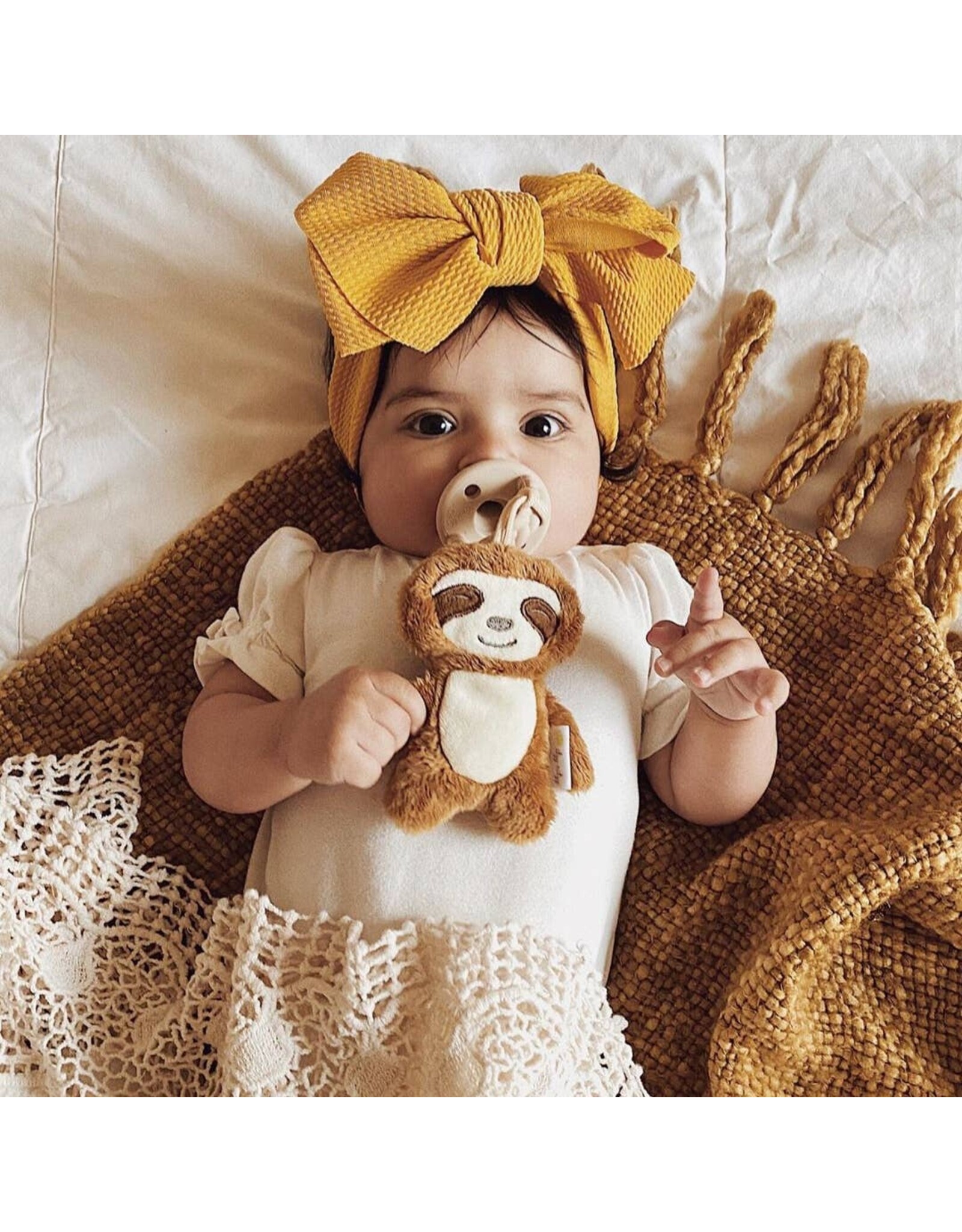 Itzy Ritzy Itzy Ritzy- Sweetie Pal Plush & Pacifier: Sloth