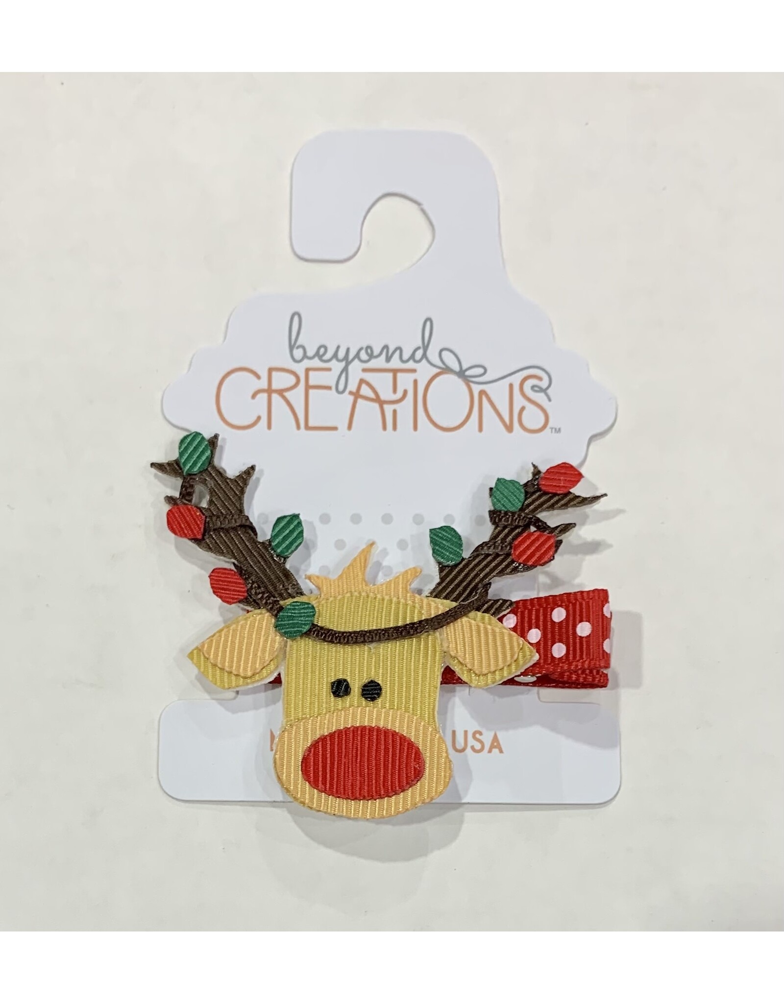 Beyond Creations Beyond Creations- Rudolph Reindeer Clip
