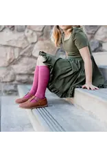 Little Stocking Co. Little Stocking- Mulberry Cable Knit Knee High Socks