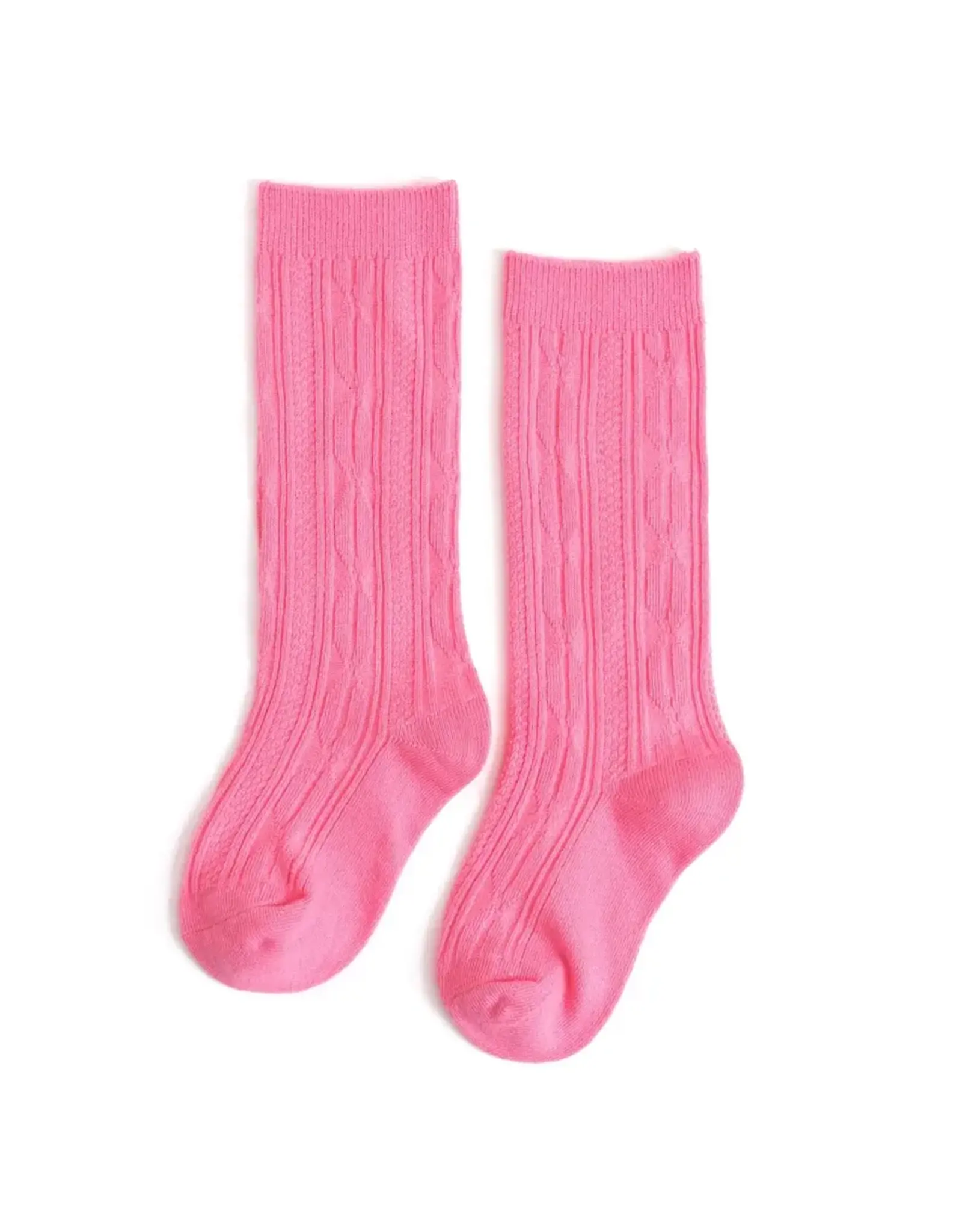 Little Stocking Co. Little Stocking- Taffy Cable Knit Knee High Socks