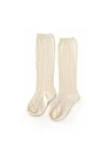 Little Stocking Co. Little Stocking- Vanilla Knit Knee High Socks