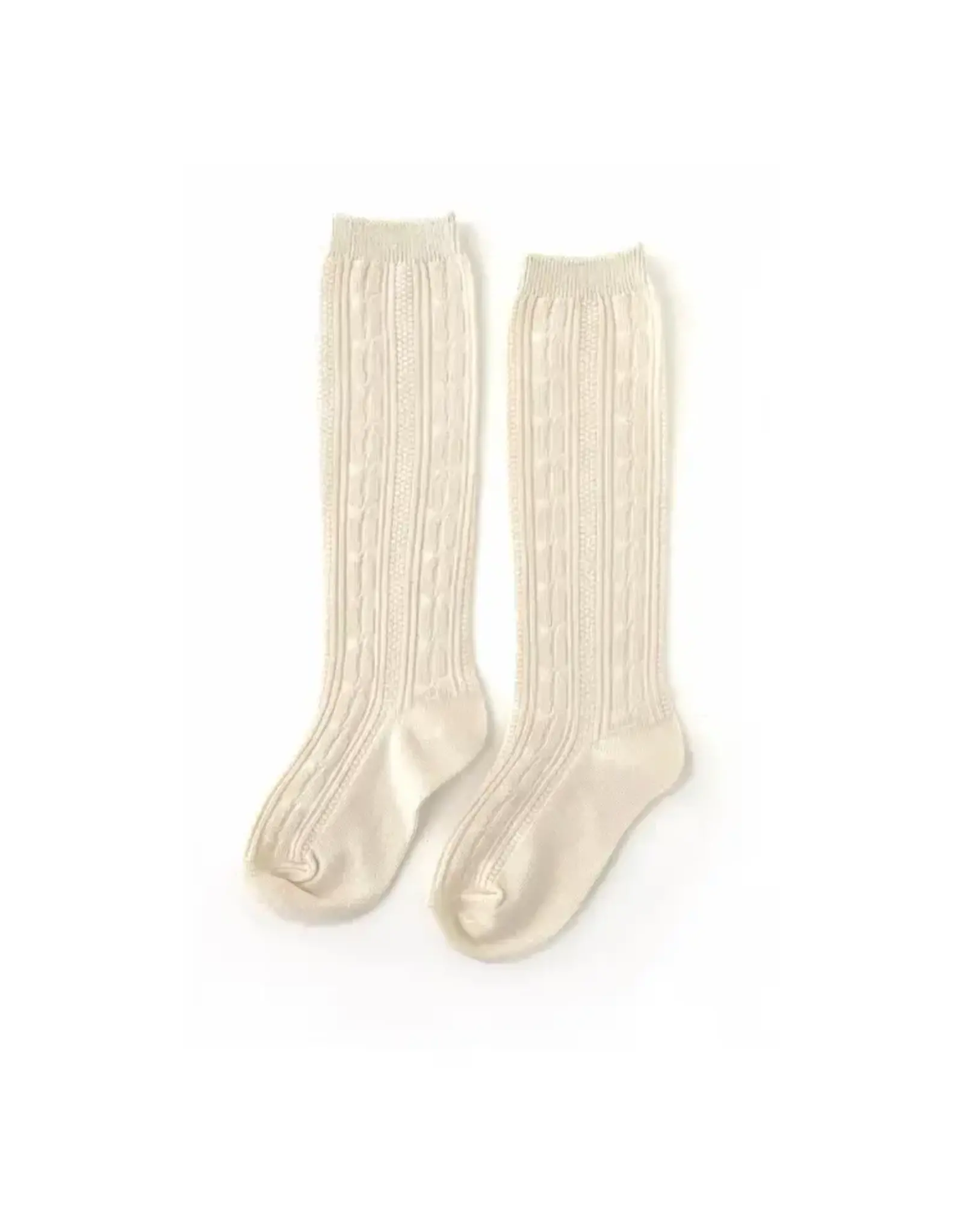 Little Stocking Co. Little Stocking- Vanilla Knit Knee High Socks