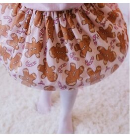 Sweet Wink- Gingerbread Christmas Tutu