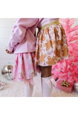 Sweet Wink- Gingerbread Christmas Tutu