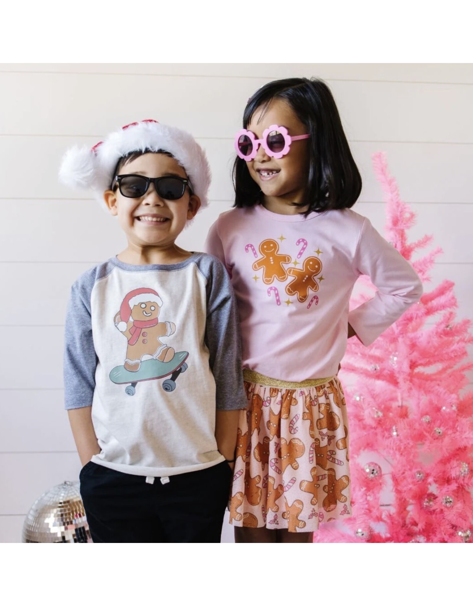 Sweet Wink- Gingerbread Christmas Tutu