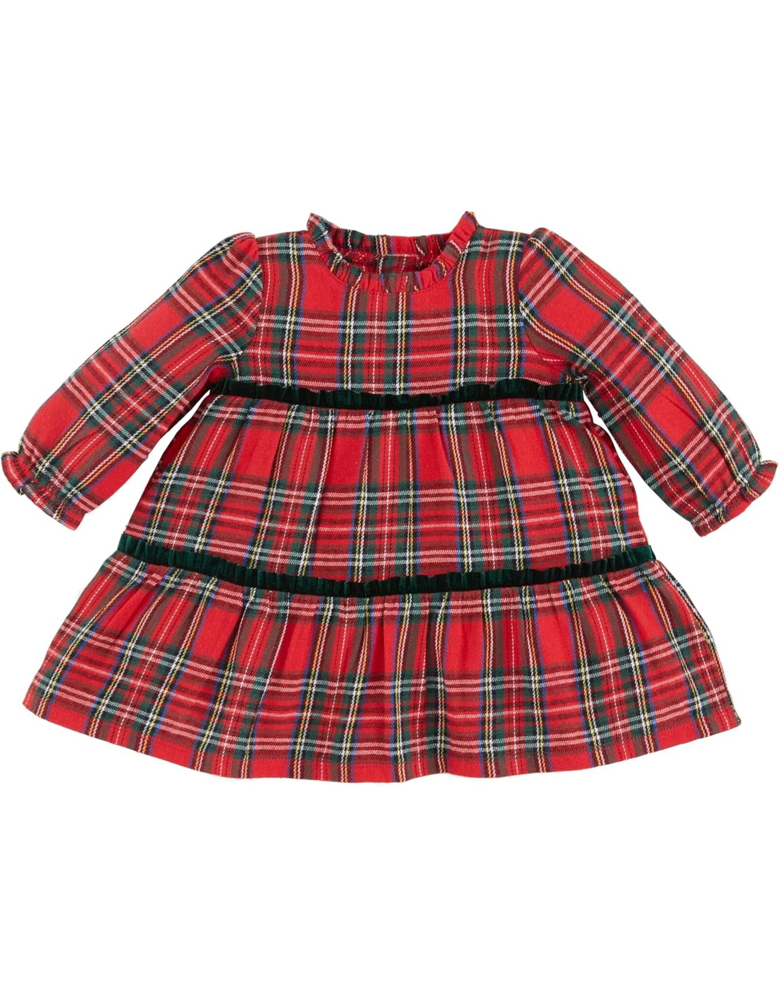 Mudpie Mud Pie- Tartan Tiered Dress