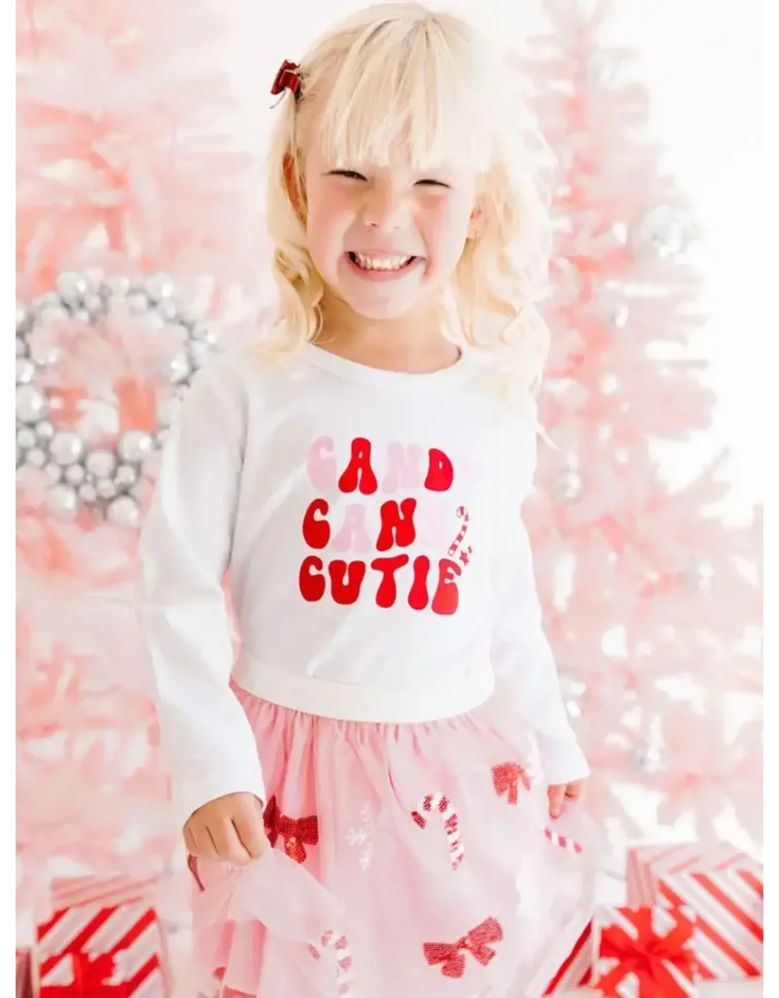 Sweet Wink- Candy Cane Cutie Christmas L/S Shirt
