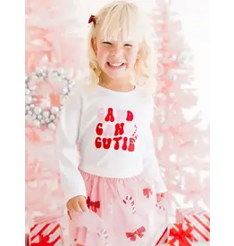 Sweet Wink- Candy Cane Cutie Christmas L/S Shirt