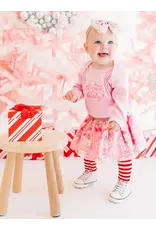 Sweet Wink- Retro Santa Christmas Tulle Soft Headband