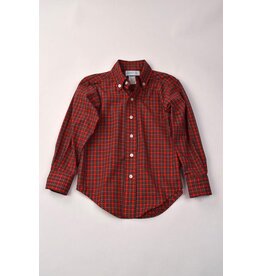 Funtasia- Red Plaid Button Down Shirt