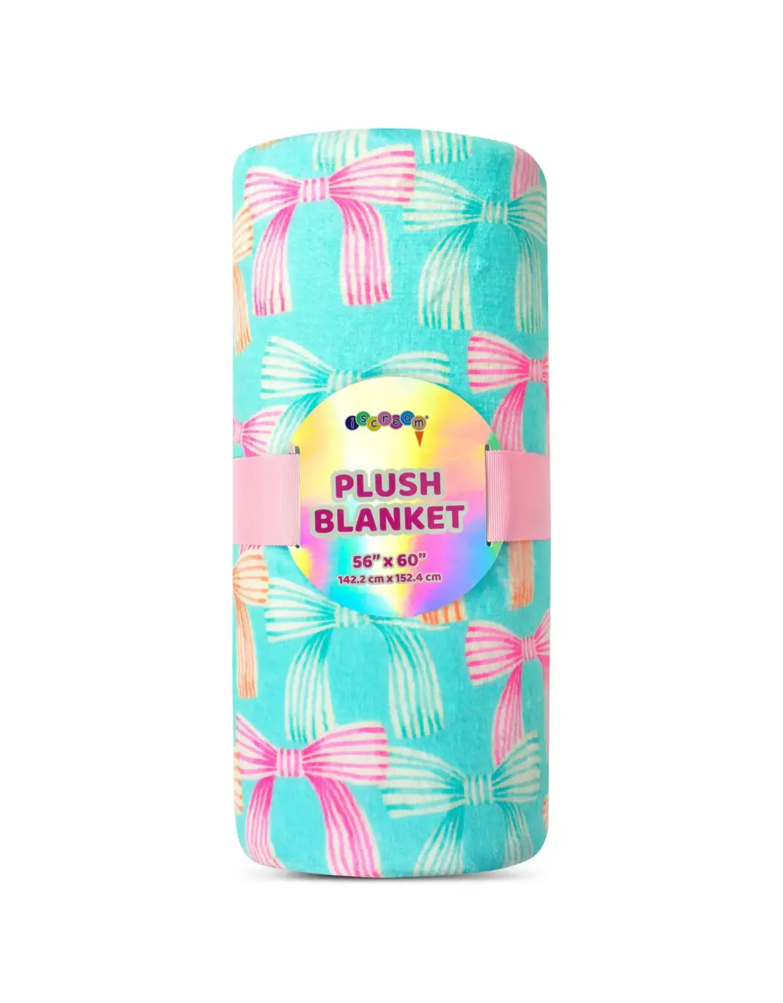 Iscream Iscream- Beautiful Bows Plush Blanket