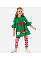 Bonnie  Jean Bonnie Jean- Ornament Legging Set
