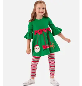 Bonnie  Jean Bonnie Jean- Ornament Legging Set