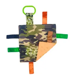 Baby Jack & Company Baby Jack & Co.- Camouflage Woods Crinkle Tag Toy Teether 8’ x 8’