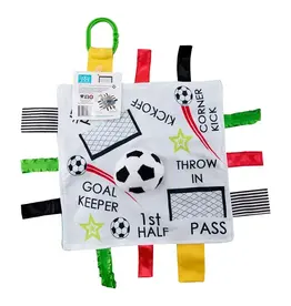 Baby Jack & Company Baby Jack & Co. - Soccer Lovey Tag Stroller Toy 10’ x 10’