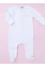 Magnolia Baby Magnolia Baby- Little Sister Embroidered Footie