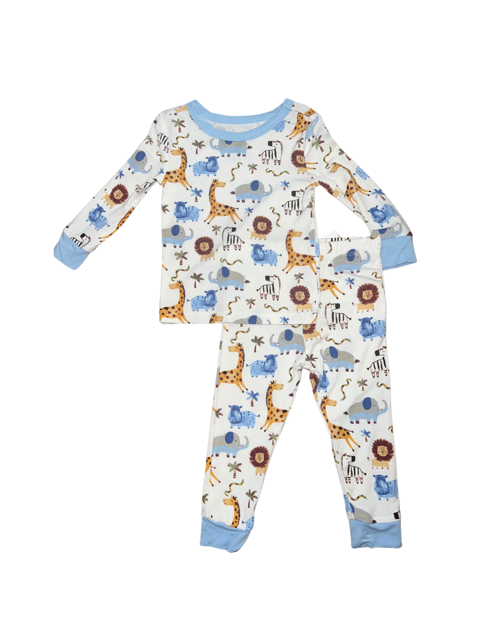 Little Me Little Me- Safari Bamboo PJ