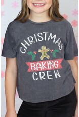 Paper Flowers- Christmas Baking Crew Tee