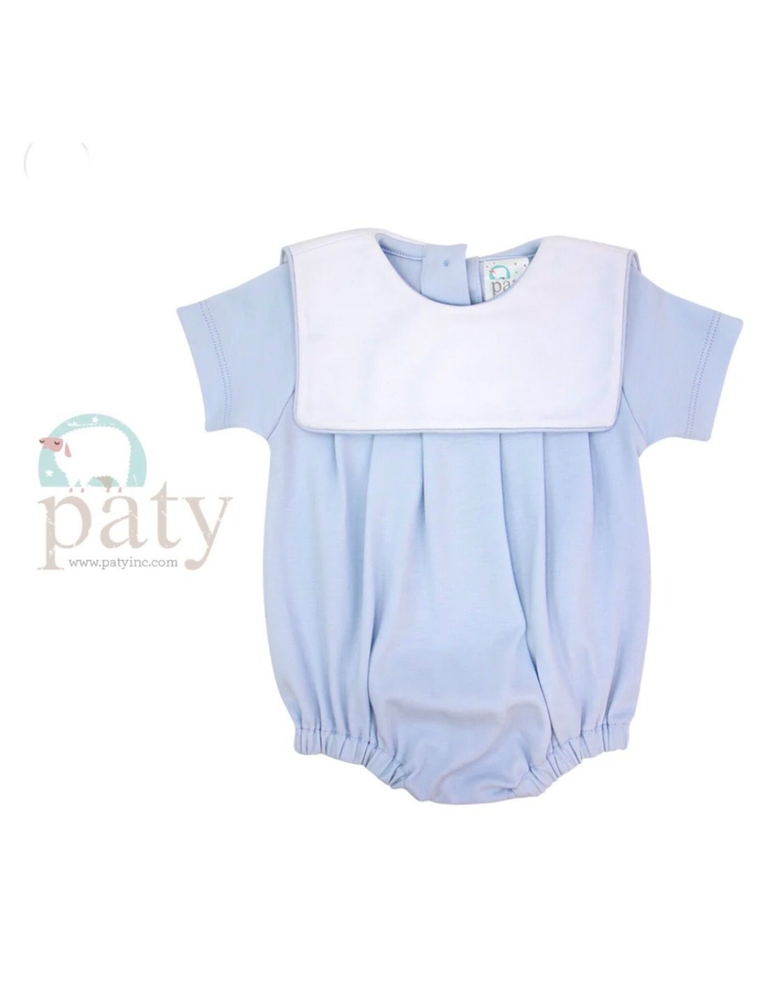 Paty Inc. Paty Inc. - Blue w/White Bib Pima Bubble