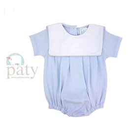 Paty Inc. Paty Inc. - Blue w/White Bib Pima Bubble