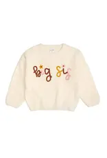 Sweet Wink- Big Sis Yarn Knit Sweater