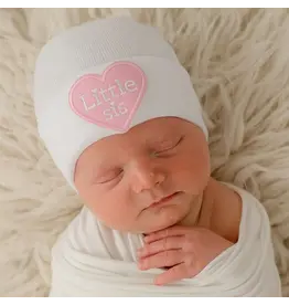 ILYBEAN Ilybean- Little Sis Heart Nursery Beanie