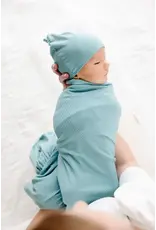 Lou Lou & Company Lou Lou- Beckham Ribbed Swaddle Blanket