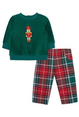 Little Me Little Me- Nutcracker Pant Set