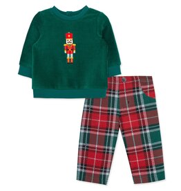 Little Me Little Me- Nutcracker Pant Set