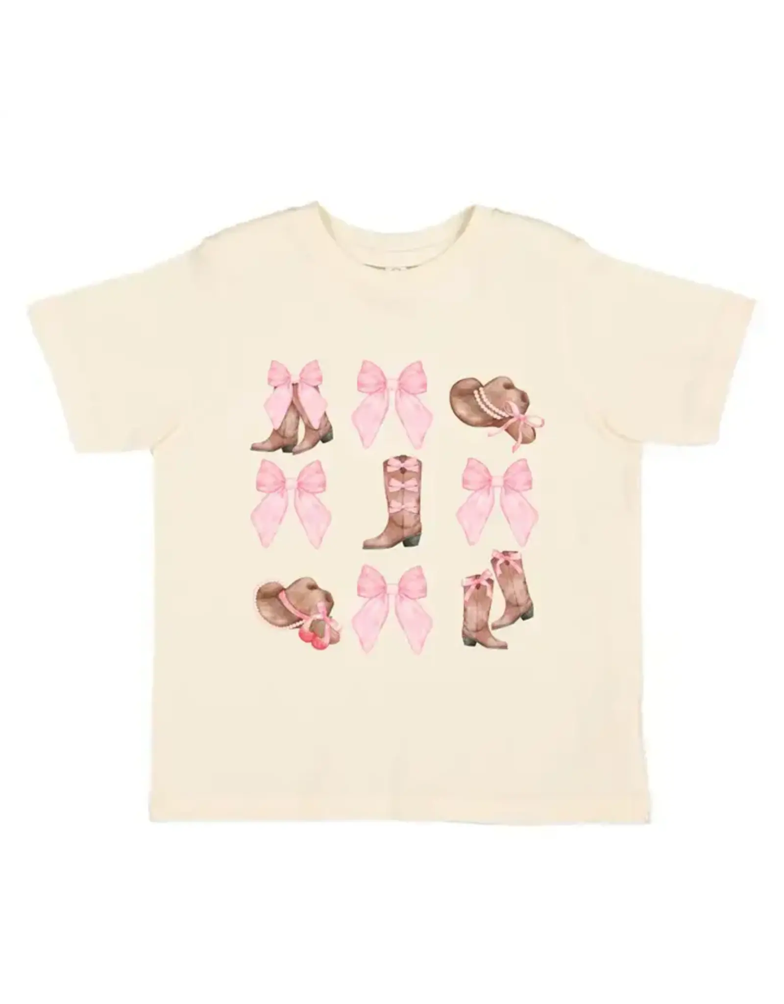 Sweet Wink- Natural Coquette Cowgirl T-Shirt