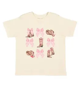 Sweet Wink- Natural Coquette Cowgirl T-Shirt