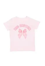 Sweet Wink- Big Sister Bow Shirt