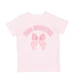 Sweet Wink- Big Sister Bow Shirt