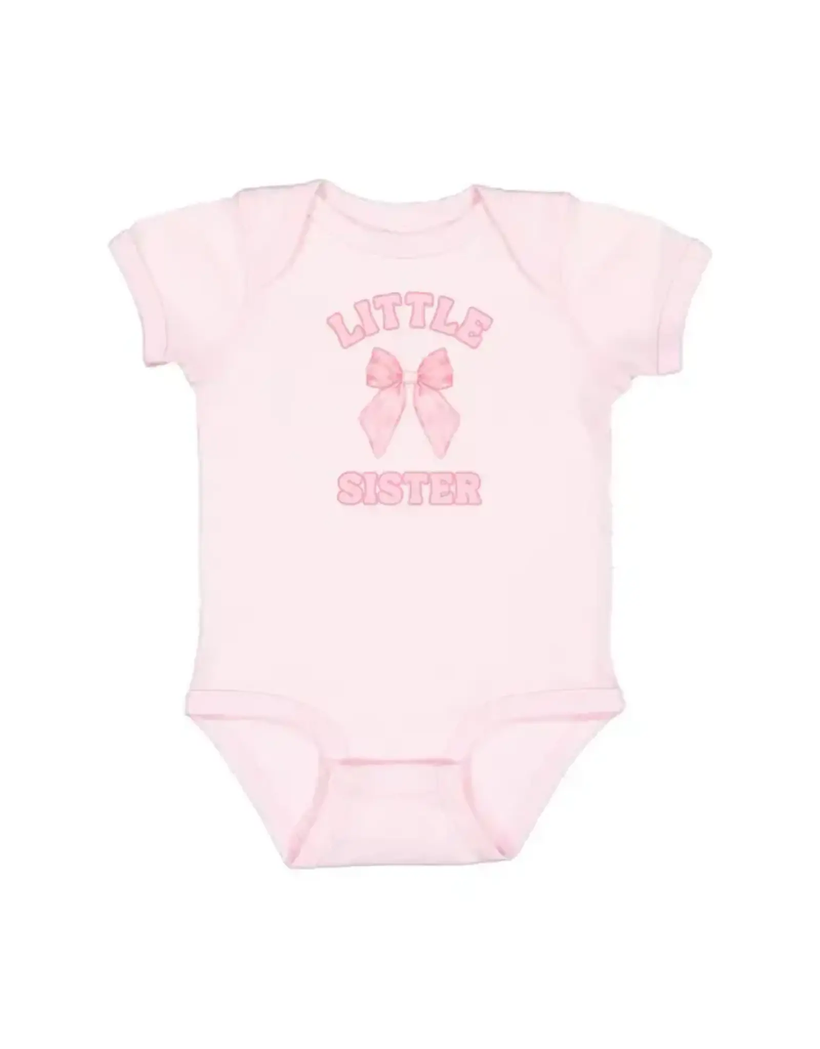 Sweet Wink- Little Sister Bow Bodysuit- Ballet