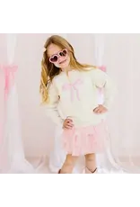 Sweet Wink- Coquette Bow Patch Sweatshirt
