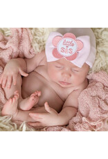 ILYBEAN Ilybean- Pink Bow Little Sis Nursery Beanie