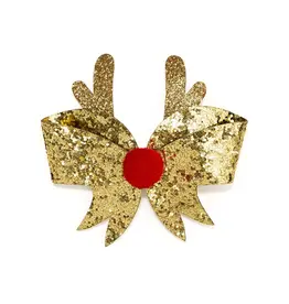 Sweet Wink- Red Nose Reindeer Clip