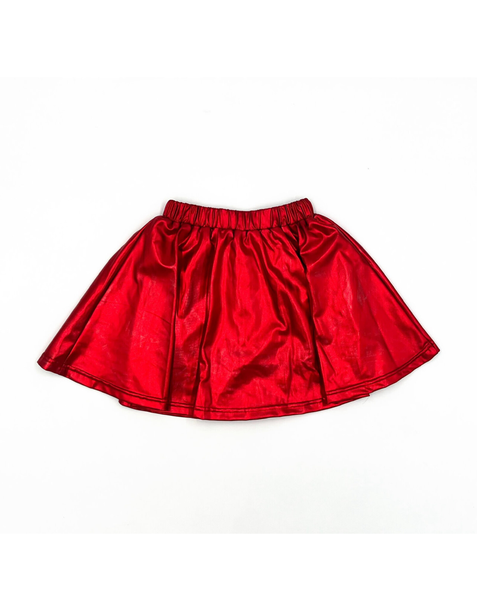 Blended Spirit Blended Spirit- Red Metallic Skirt